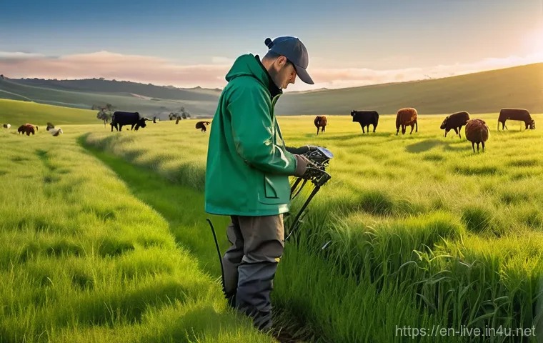 축산업 이직 성공 후 연봉 변화 - **Prompt 1: High-Tech Animal Health Monitoring Center**
    A bright, ultra-modern control room feat...